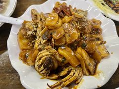 毛蟹炒年糕-协和菜馆(凤凰街店)