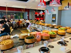 自助取餐区-龍歌自助小火锅(市南金茂湾店)