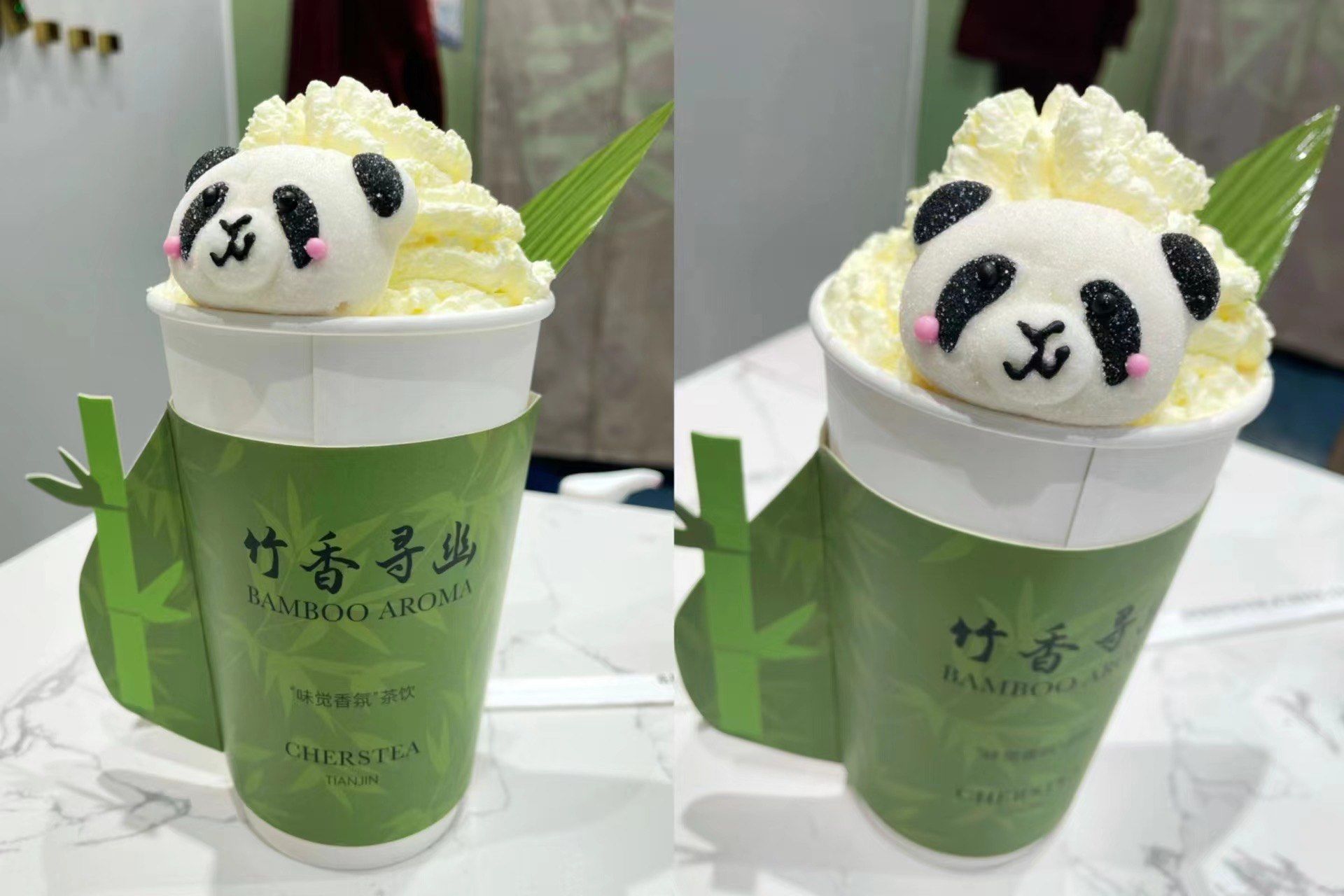 熊猫奶茶,超级萌又好喝