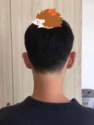 点击看大图 -极客侠男士假发定制补发