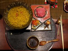 和牛菊花锅-湖月·割烹料理(湖滨店)