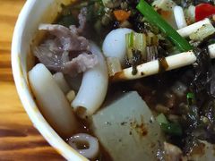 生烫牛肉空心粉-王记生烫牛杂面馆(兰陵路店)