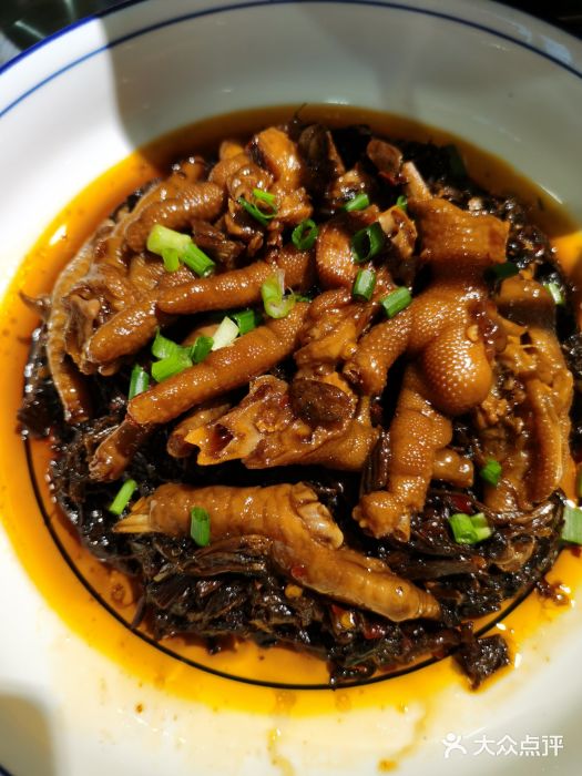 筒子骨炖黄鸭叫·許家故事(凯德广场店)梅干菜蒸凤爪图片