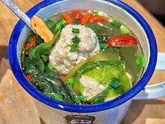 手工肉丸子汤-高嗲嗲·现炒下饭菜(石鼓路店)