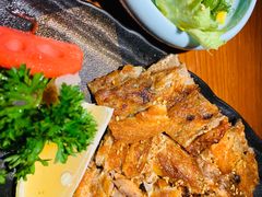 盐烤三文鱼皮-鳗鱼家·深夜食堂(军博店)