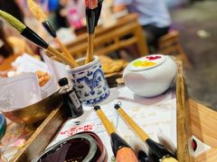 五彩毛笔酥-长安大牌档之西安博物院文化餐厅(中贸店)