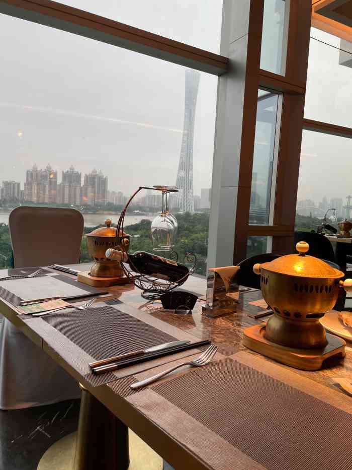 雅致酒店中西餐厅·临江阁-"[薄荷]环境:在酒店四楼 预约可得窗边.