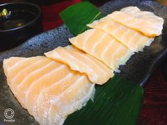 三文鱼刺身-纪州豚骨酱油拉面(锦延路店)