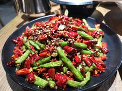 干煸四季豆-叶派龙虾•招牌香辣蟹·海鲜(中海国际店)