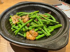 虾酱土猪肉啫豆角-常来小聚·广州非遗传承餐厅(地王广场店)