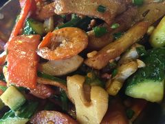 大虾鸡翅-民食香·腊排骨野生菌美食(木府店)