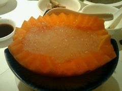 木瓜炖雪蛤-南京金陵饭店