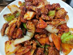 辣炒五花肉-贤花饭店(城阳店)