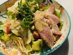 烟肉有机健康沙拉-玫瑰园餐厅