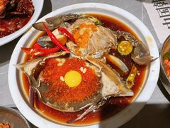 -草家酱蟹炭火烤肉店(珲春南路一店)