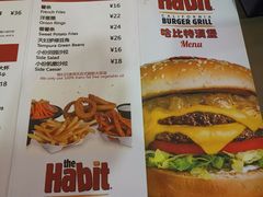菜单-The Habit Burger Grill 哈比特汉堡(复兴soho店)