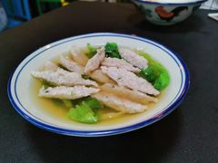 手打鱼肉汤面-左记港食(融科天城店)