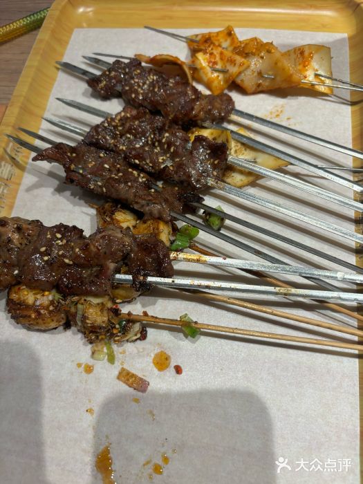 街角等你.大连海鲜烧烤.经典铁板海鲜串(西安路店)图片