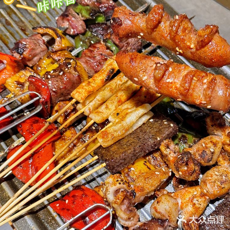  馋哭隔壁小孩的炭烤铺～超绝包浆豆腐