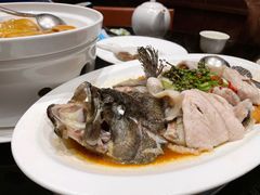 青花椒蒸龙胆鱼-闽和南(深圳万象城店)