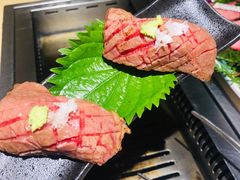 牛肉寿司-松阪牛焼肉M(法善寺横丁店)