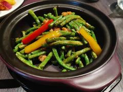 虾酱啫啫家乡豆角-鹊玥·粤菜小馆(汇智国际商业中心店)