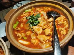 砂锅酸萝卜鱼杂-湘西小馆(滨河路店)