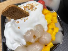 荔枝蜜雪鲜果冰-鲜芋仙(番禺万达广场店)