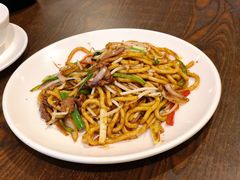 黑椒牛肉炒乌冬面-标记Jane's kitchen(平桥直街店)
