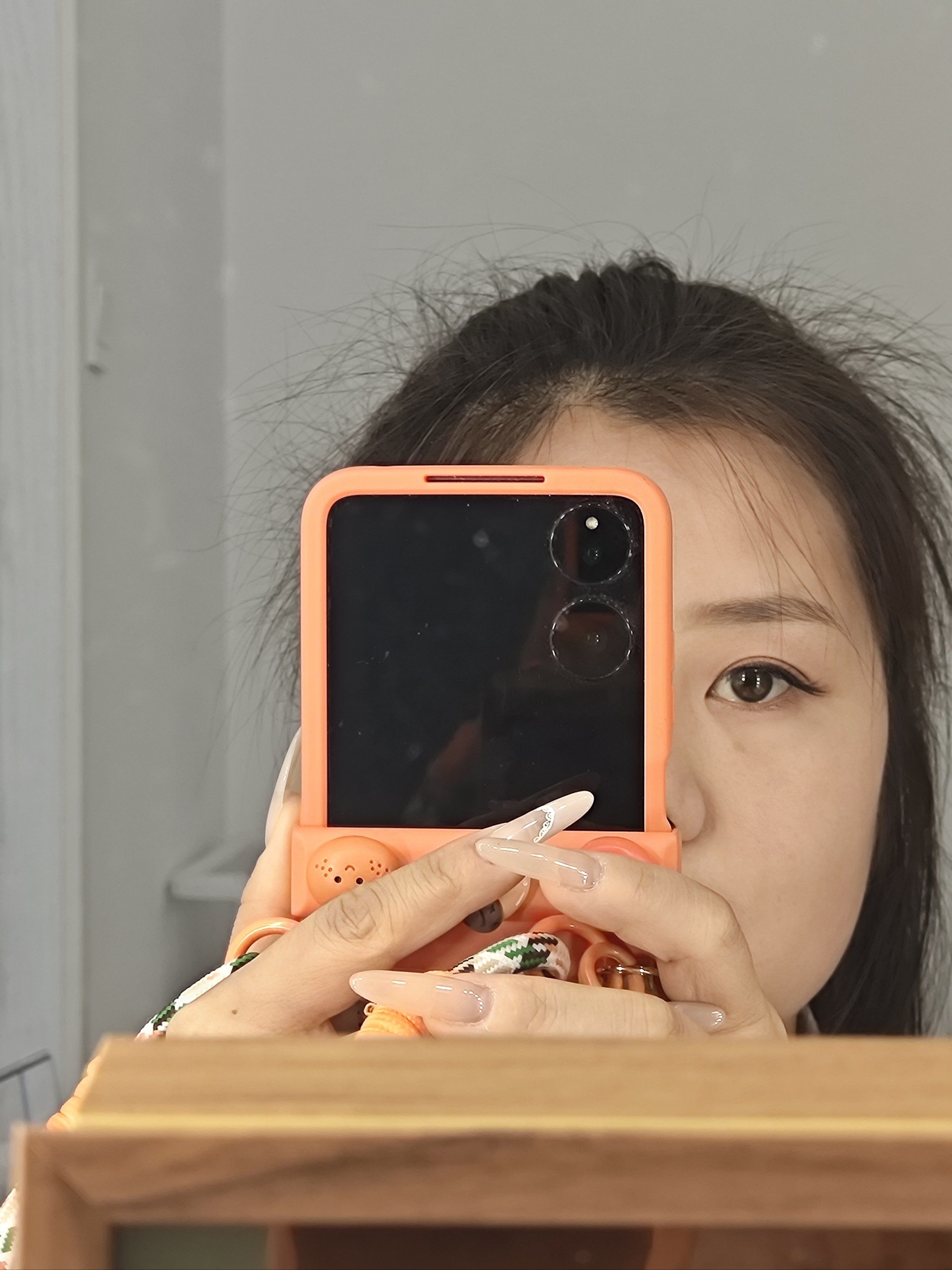 手机自拍小心机