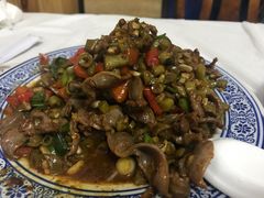 酸豆角炒鸡胗-新新湘菜馆(新中街二条店)