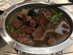 韭菜豬紅-聚龙酒家(富豪花园店)