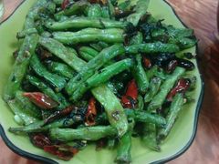 榄菜炒豆角-六和孝顺素食餐厅(西湖道店)