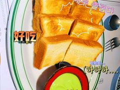香兰叶冰霜面包-太食獸泰式茶餐厅(北美新天地店)