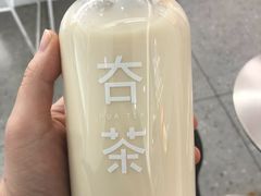 明前茉莉茶冻奶茶-夻茶HUATEA(水晶郦城店)