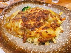 咖喱芝士牛柳饭-more than meow吴止猫主题餐厅(承德 中船汇店)