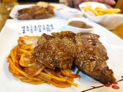 炭烧牛板扒-新伊邑牛扒披萨西餐厅