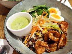 泰式大虾泰碗配辣味青柠水-Wagas沃歌斯(太古汇店)