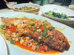 干烧鲈鱼-锦府盐帮·李宅(领展购物广场中关村店)