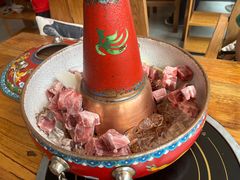 景泰蓝铜锅-庭院·冰煮羊·铜锅涮肉(西单店)