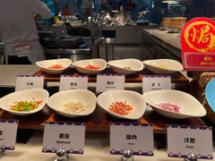 自助调料区-帝企鹅自助餐厅•儿童岛•真企鹅(长隆企鹅酒店)