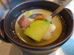 腊肉汤炖姜柄瓜和芋头-半山腰·云南菜(侨福芳草地店)