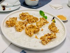 杏片焗葱油蝴蝶斑-北京厨房(西安SKP店)