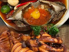 -草家酱蟹炭火烤肉店(珲春南路一店)