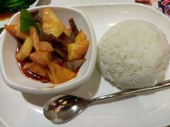 菠萝牛肉饭-潮庭港式茶餐厅·熊仔奶茶(同济广场店)