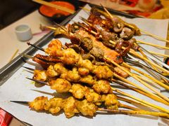 -宝记烧烤·碳锅羊肉·羊蝎子火锅·夜食社(文体路创始店)