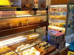 面包甜点陈列柜-一鸣真鲜奶吧(景城花园奶吧)