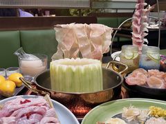 -得意咚瓜·顺德鱼生·冬瓜盅火锅