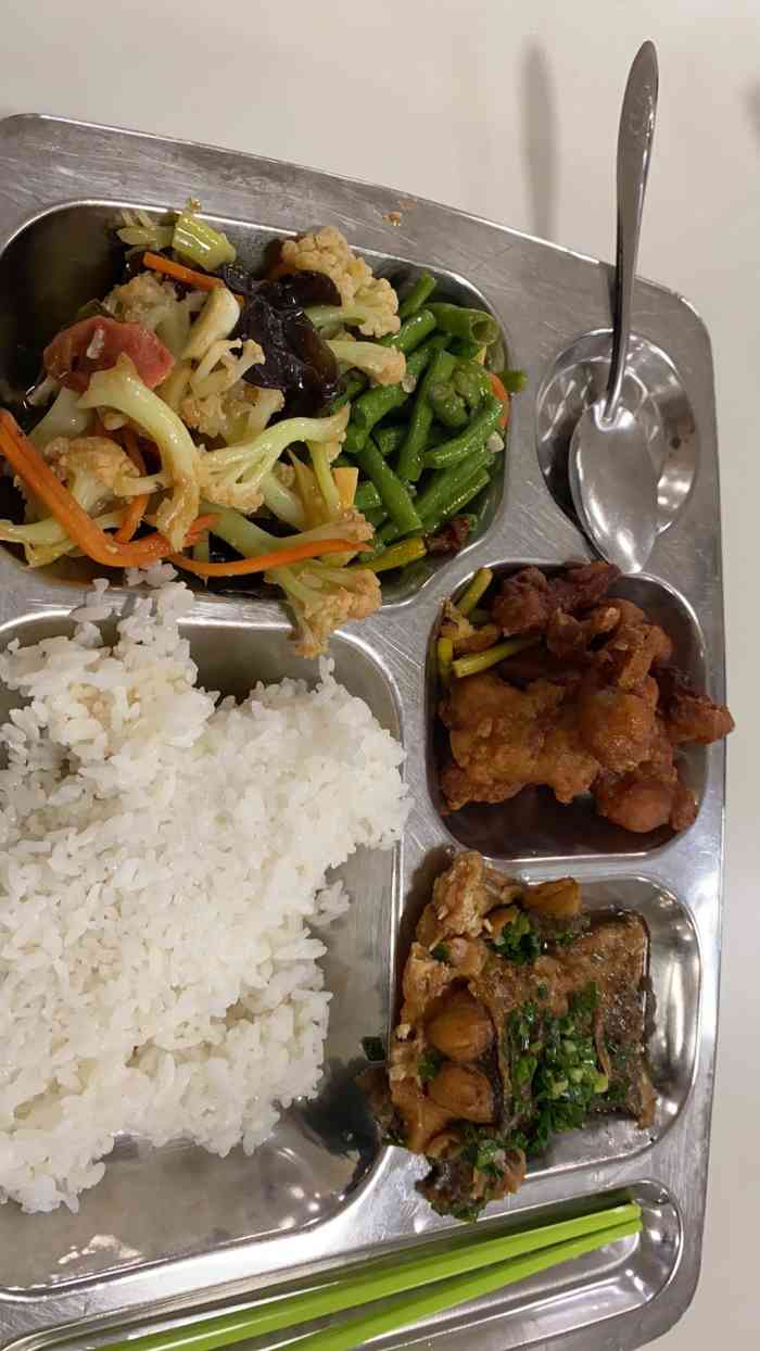浙江工商大学-下沙食堂-"——今日幸福源泉——总是想念脆脆的糖醋.