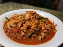 酸菜粉条炒羊肉-小尕子·新疆菜(明园店)